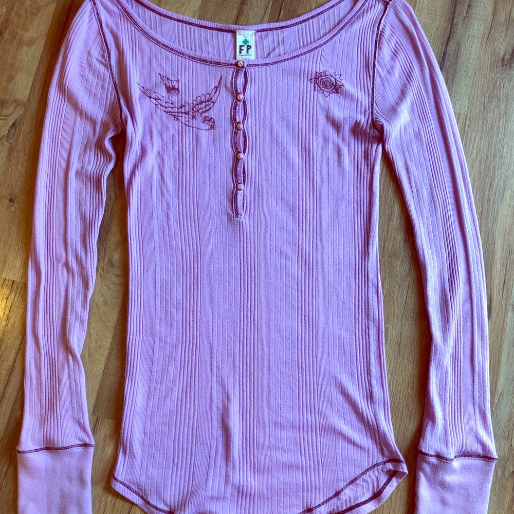 Free People long sleeve top